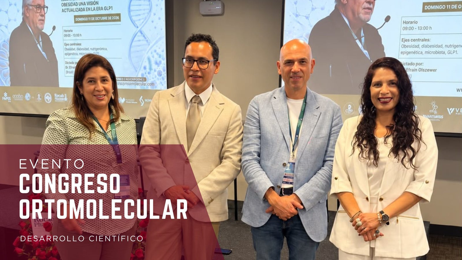 Evento Congreso Ortomolecular: desarrollo científico